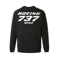 Thumbnail for BOEING 737 Men's Oversized Fleece Crew Sweatshirt e-joyer