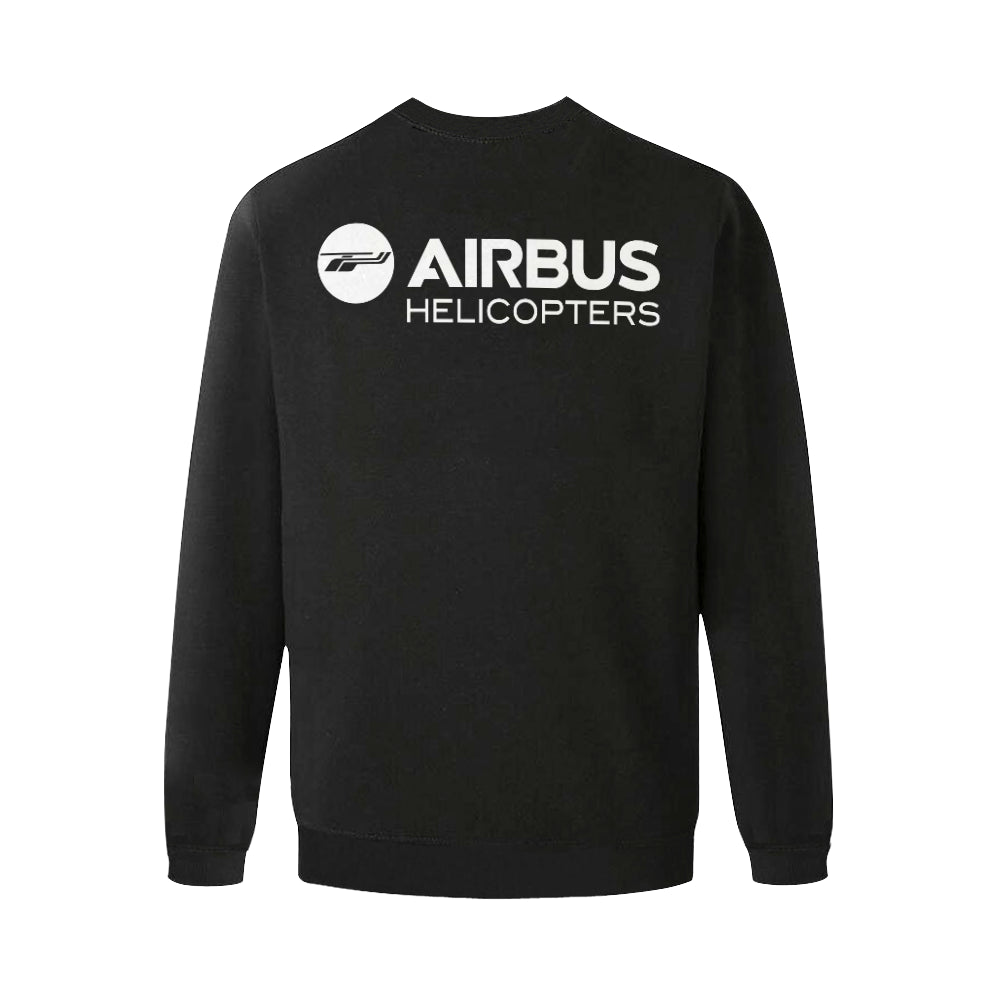 Airbus Helicopter Men's Oversized Fleece Crew Sweatshirt e-joyer