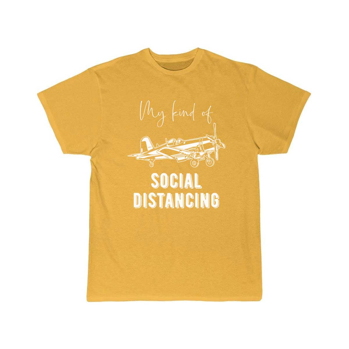 Airplane Pilot - Social Distancing Saying T-SHIRT THE AV8R