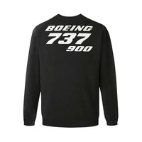 Thumbnail for BOEING 737 Men's Oversized Fleece Crew Sweatshirt e-joyer