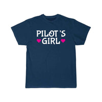 Thumbnail for Pilot's Girl Cute Pilot Wife Girlfriend T-shirt T-SHIRT THE AV8R