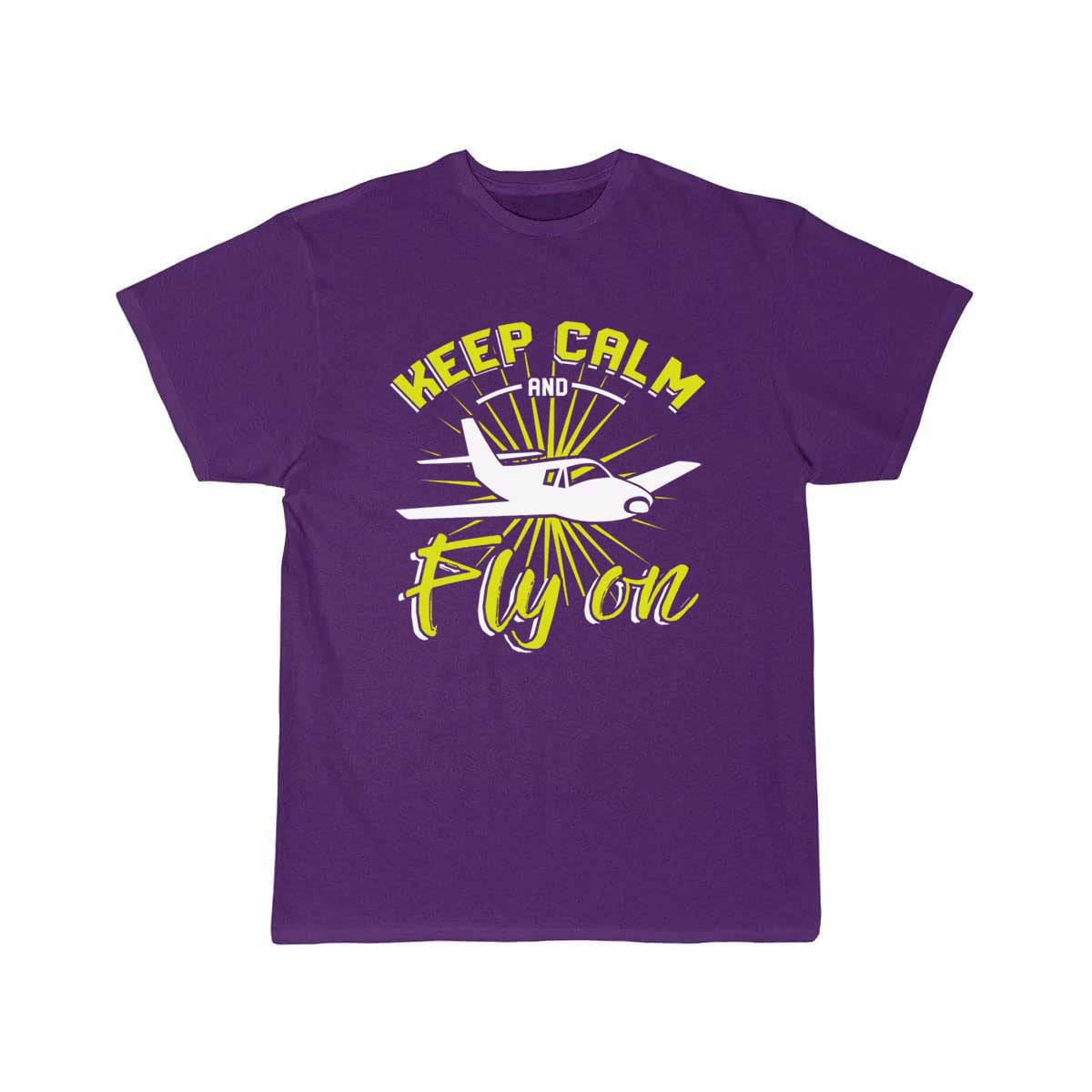 keep calm and fly on pilo T-SHIRT THE AV8R