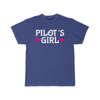 Thumbnail for Pilot's Girl Cute Pilot Wife Girlfriend T-shirt T-SHIRT THE AV8R