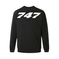 Thumbnail for BOEING 747 Men's Oversized Fleece Crew Sweatshirt e-joyer