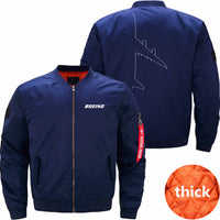 Thumbnail for Boeing 747 Ma-1 Bomber Jacket Flight Jacket Aviator Jacket THE AV8R