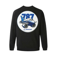 Thumbnail for BOEING 787 Men's Oversized Fleece Crew Sweatshirt e-joyer