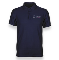 Thumbnail for SILBERNES AIRLINES-POLO-T-SHIRT