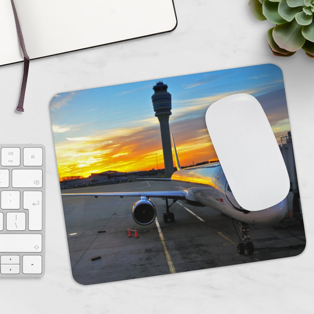 AVIATION EVENING -  MOUSE PAD Printify