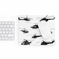 Thumbnail for HELICOPTER BLACK  -  MOUSE PAD Printify