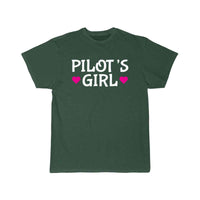 Thumbnail for Pilot's Girl Cute Pilot Wife Girlfriend T-shirt T-SHIRT THE AV8R