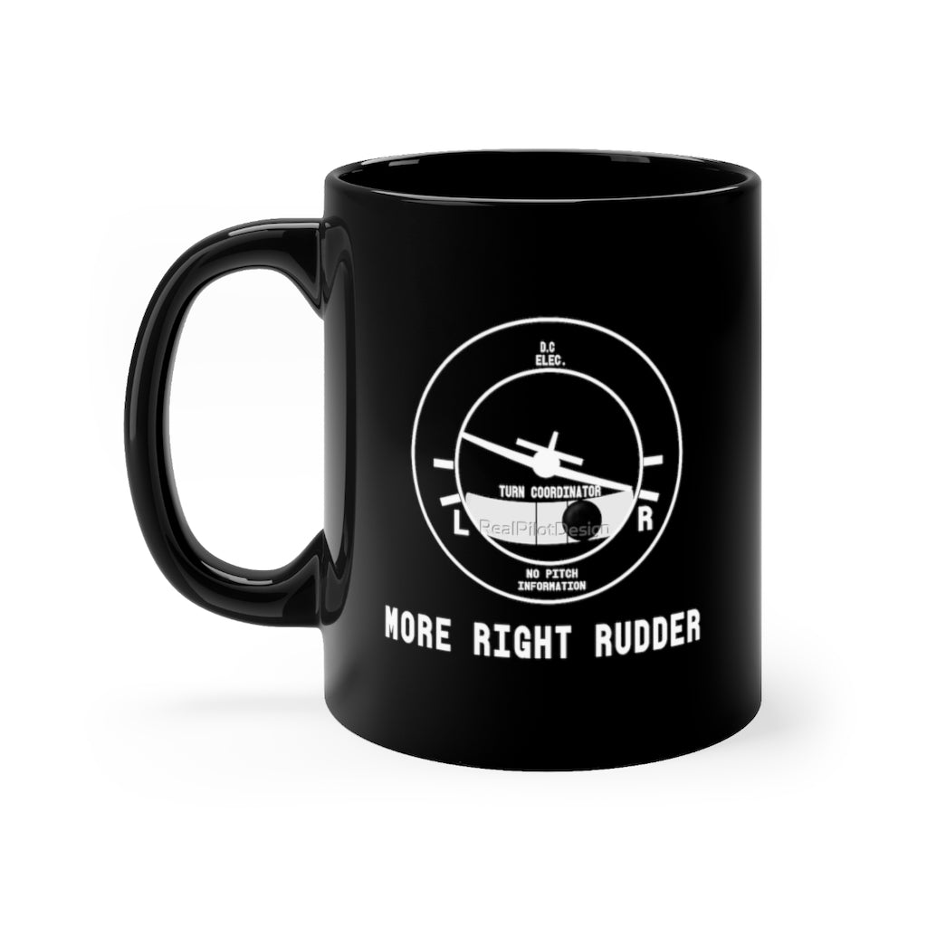 MORE RIGHT RUDDER DESIGNED - MUG Printify