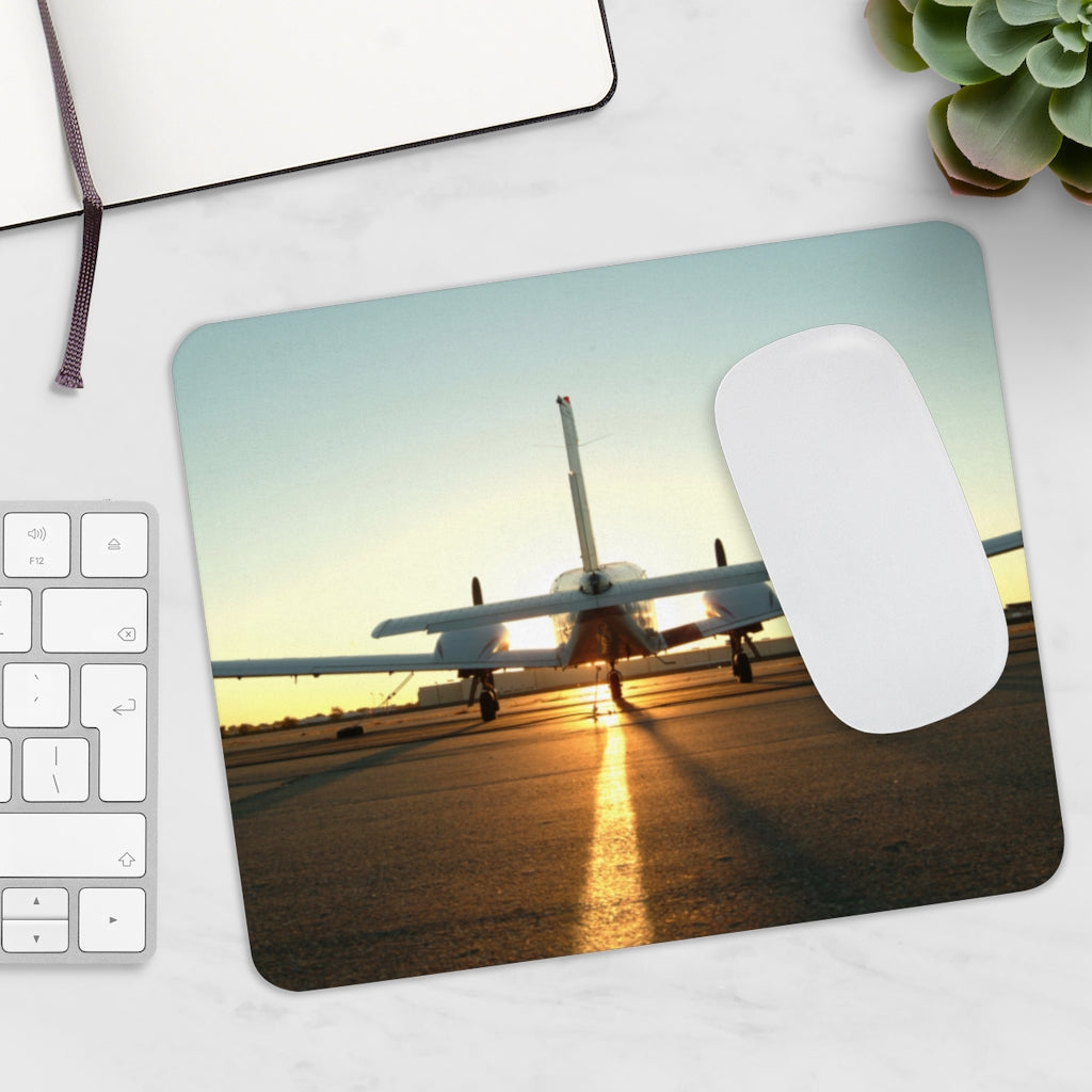 AIRCRAFT MORNING -  MOUSE PAD Printify