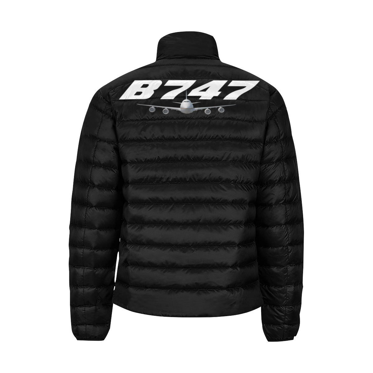 BOEING 747 Men's Stand Collar Padded Jacket e-joyer