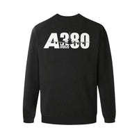 Thumbnail for AIRBUS 380 Men's Oversized Fleece Crew Sweatshirt e-joyer