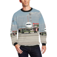 Thumbnail for HOODIE - 86 Men's Oversized Fleece Crew Sweatshirt e-joyer