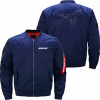 Thumbnail for Boeing 747 Ma-1 Bomber Jacket Flight Jacket Aviator Jacket THE AV8R