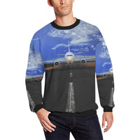 Thumbnail for HOODIE - 63 Men's Oversized Fleece Crew Sweatshirt e-joyer