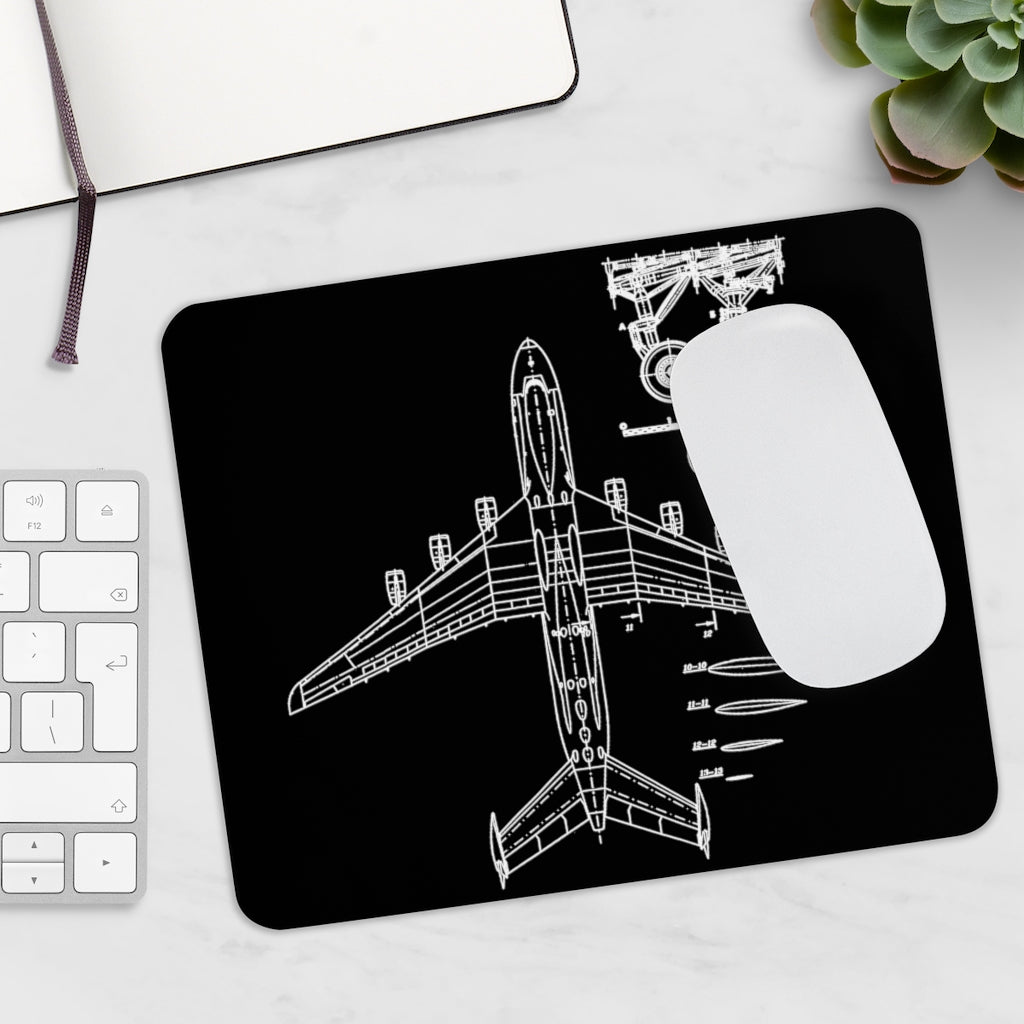 ANTONOV 225 MRIYA  -  MOUSE PAD Printify