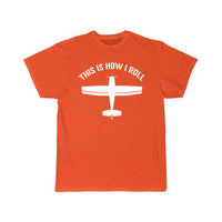 Thumbnail for Airplane Pilot Jet Flying Private Jet T SHIRT THE AV8R