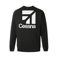 Thumbnail for CESSNA Men's Oversized Fleece Crew Sweatshirt e-joyer