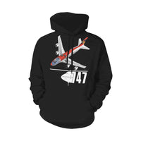 Thumbnail for BOEING 747 All Over Print Hoodie jacket e-joyer