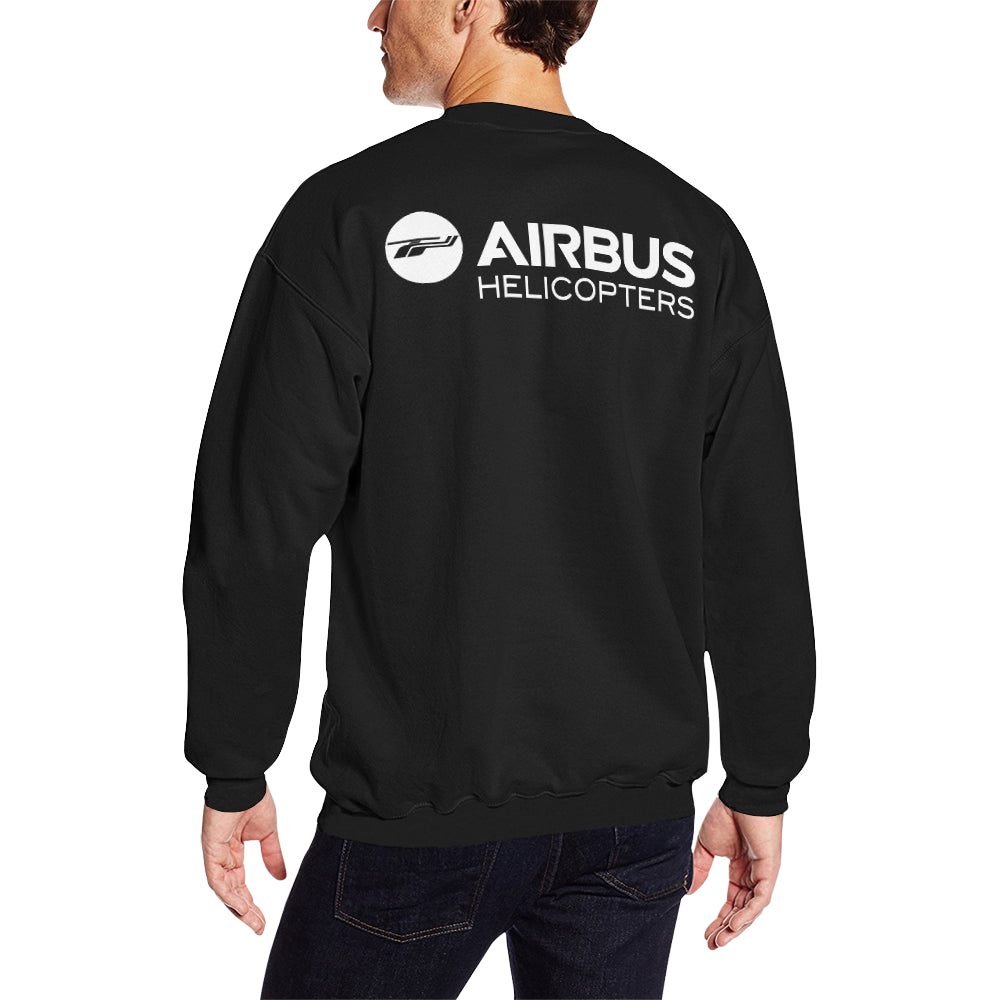 AIRBUS Men's Oversized Fleece Crew Sweatshirt e-joyer