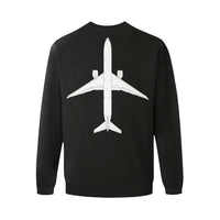 Thumbnail for BOEING 777 Men's Oversized Fleece Crew Sweatshirt e-joyer