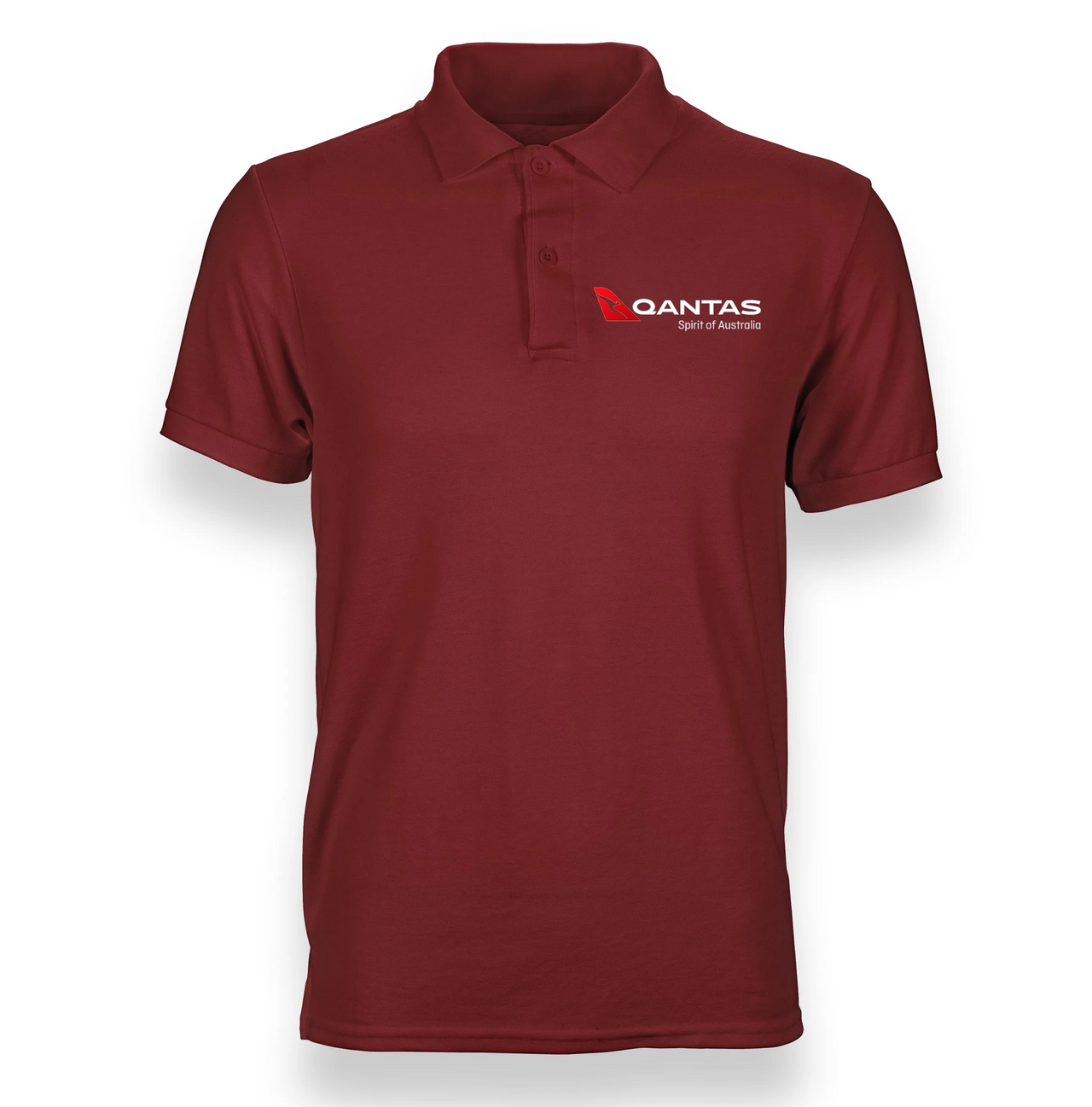 POLO-T-SHIRT DER QANTAS AIRLINES
