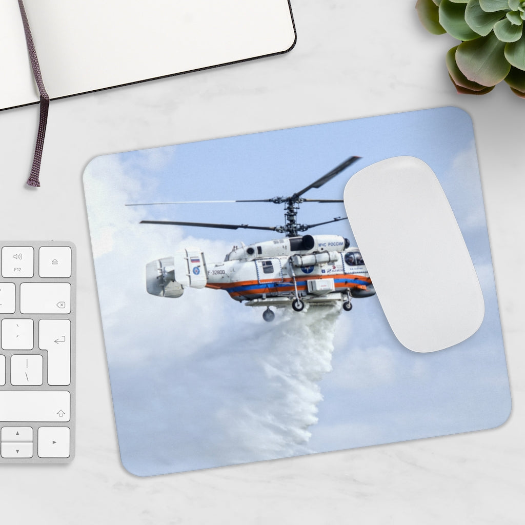 AVIATION  HELICOPTER -  MOUSE PAD Printify