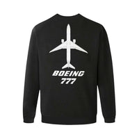 Thumbnail for BOEING 777 Men's Oversized Fleece Crew Sweatshirt e-joyer