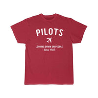 Thumbnail for Pilots. Looking down on people since 1903 T-SHIRT THE AV8R