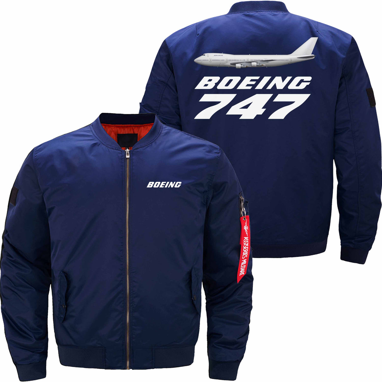 Boeing 747 Ma-1 Bomber Jacket Flight Jacket Aviator Jacket THE AV8R