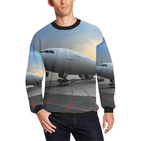 Thumbnail for HOODIE - 58 Men's Oversized Fleece Crew Sweatshirt e-joyer