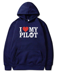 Thumbnail for I LOVE MY PILOT DESIGNED PULLOVER THE AV8R