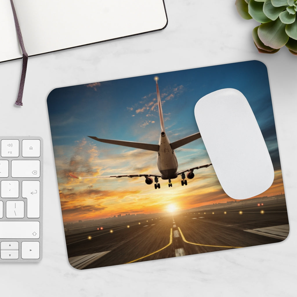 AVIATION EVENING -  MOUSE PAD Printify