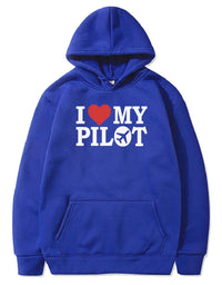 Thumbnail for I LOVE MY PILOT DESIGNED PULLOVER THE AV8R