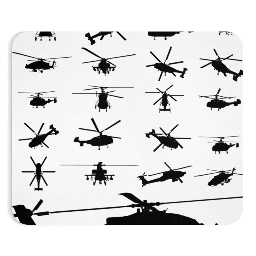 HELICOPTER PHONETIC  -  MOUSE PAD Printify