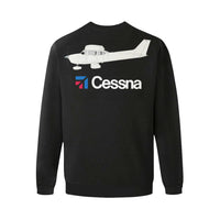 Thumbnail for CESSNA Men's Oversized Fleece Crew Sweatshirt e-joyer