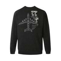 Thumbnail for ANTONOV - 225 Men's Oversized Fleece Crew Sweatshirt e-joyer