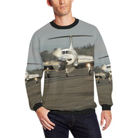 Thumbnail for HOODIE - 88 Men's Oversized Fleece Crew Sweatshirt e-joyer