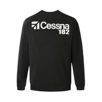 Thumbnail for CESSNA - 182 Men's Oversized Fleece Crew Sweatshirt e-joyer