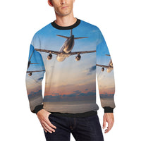 Thumbnail for HOODIE - 57 Men's Oversized Fleece Crew Sweatshirt e-joyer