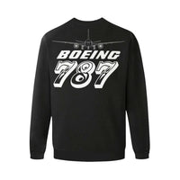 Thumbnail for BOEING 787 Men's Oversized Fleece Crew Sweatshirt e-joyer