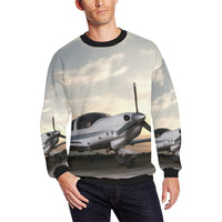 Thumbnail for HOODIE - 61 Men's Oversized Fleece Crew Sweatshirt e-joyer