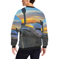 Thumbnail for HOODIE - 33 Men's Oversized Fleece Crew Sweatshirt e-joyer