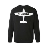 Thumbnail for CESSNA Men's Oversized Fleece Crew Sweatshirt e-joyer