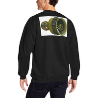 Thumbnail for AIRBUS 380 Men's Oversized Fleece Crew Sweatshirt e-joyer