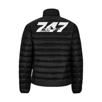 Thumbnail for BOEING 747 Men's Stand Collar Padded Jacket e-joyer