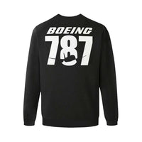 Thumbnail for BOEING 787 Men's Oversized Fleece Crew Sweatshirt e-joyer