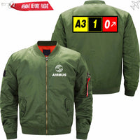 Thumbnail for AIRBUS A310 Ma-1 Bomber Jacket Flight Jacket Aviator Jacket THE AV8R